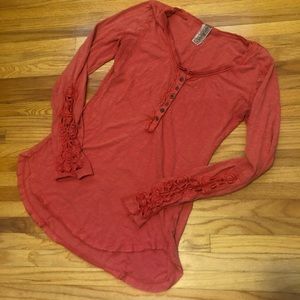 Free People Henley shirt